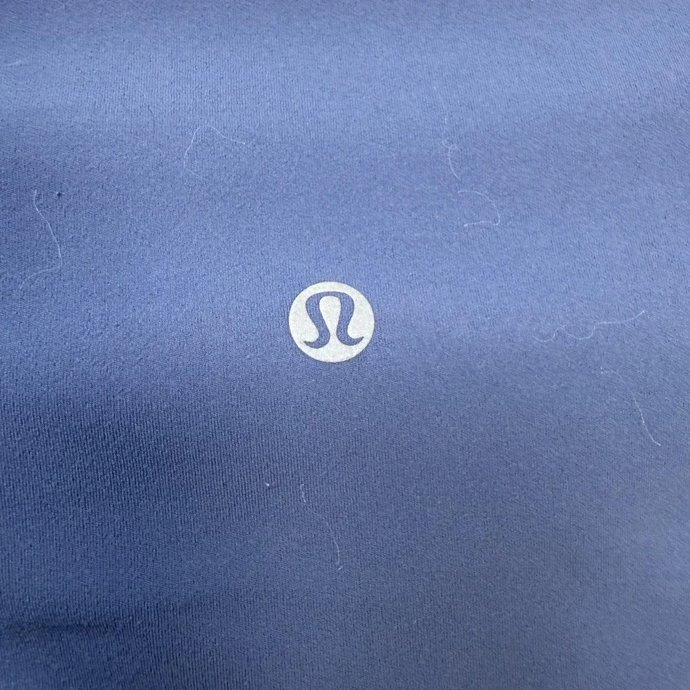 Lululemon Bike Shorts Womens 4 Blue High Rise 6